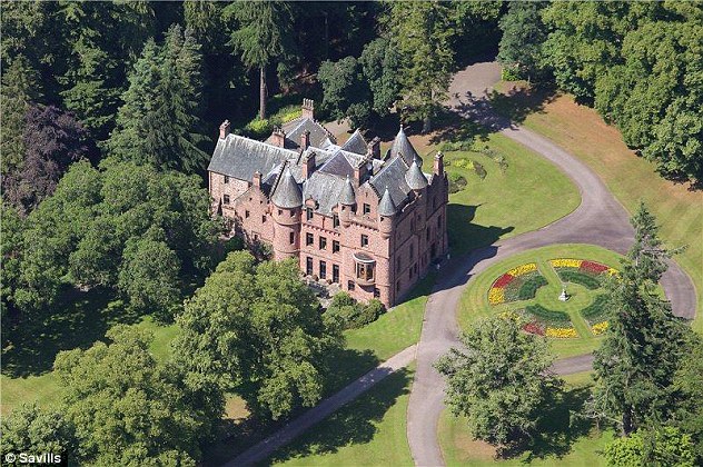 Eight bedroom castle in Perthshire for £4.6m.Source: Savillis