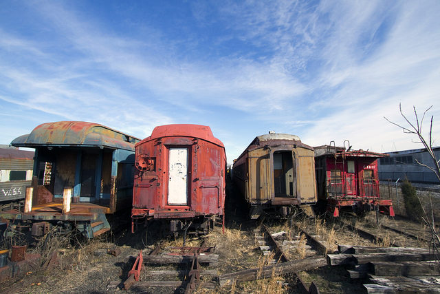 Most of the collection stems from the 1930s-1950s, while other railcars date back to as early as 1908.