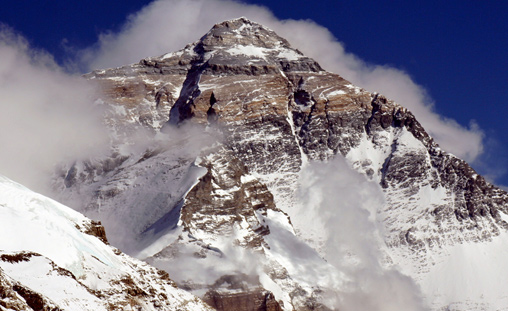 Mount Everest summit climbed by the Everest Peace Project members
