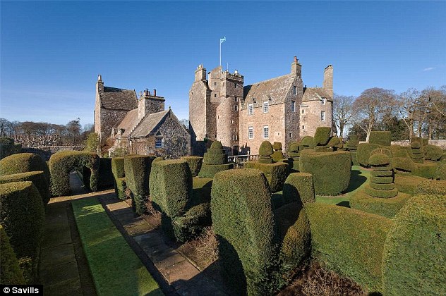 Ten bedroom castle in Scotland's Fife.Source Savils