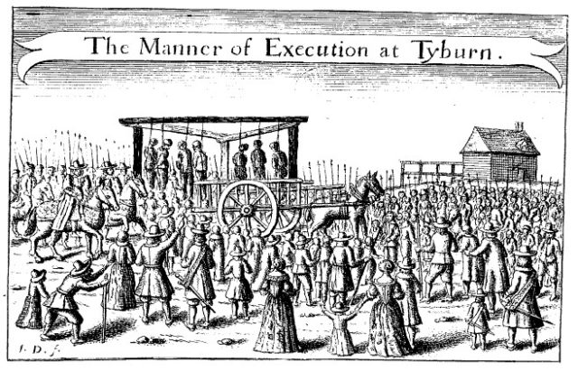 The Manner of Execution at Tyburn. Source