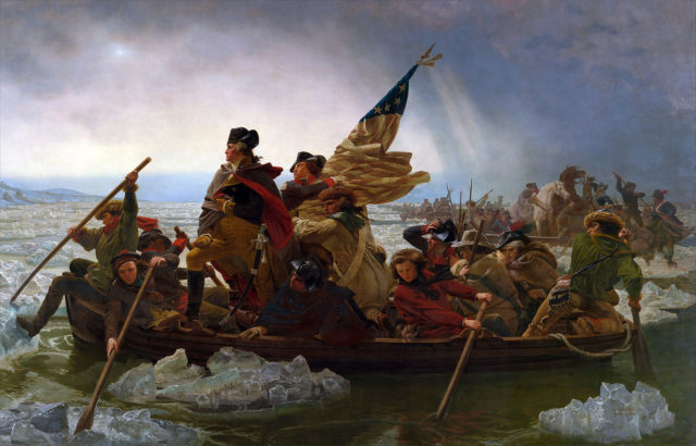Washington Crossing the Delaware.Source