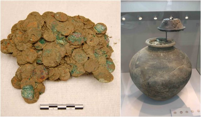 The Frome Hoard is one of the largest ever found in Britain- consisting of  52,503 Roman coins, | The Vintage News