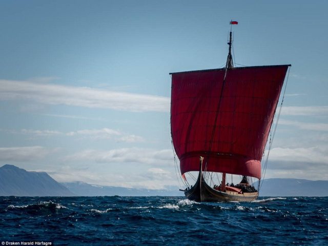 This is the largest Viking longship replica
