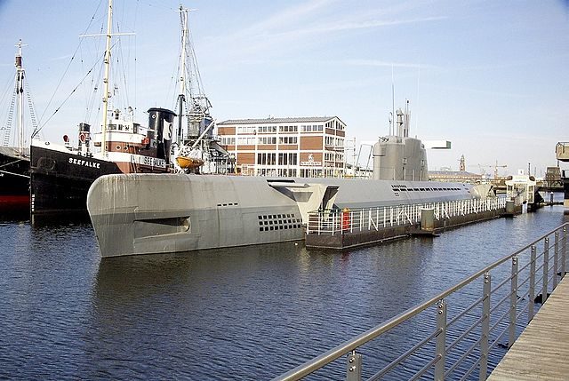 U-2540 in the German Maritime Museum at Bremerhaven. Source