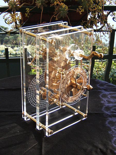 Antikythera model front panel Mogi Vicentini 2007.Source