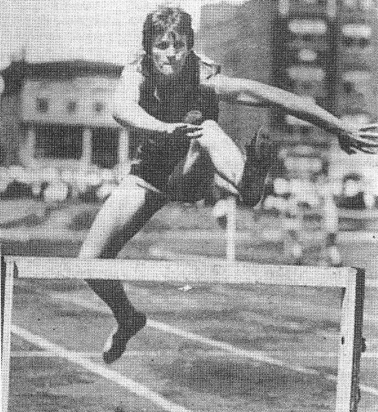 Babe at the Los Angeles Olympics in 1932