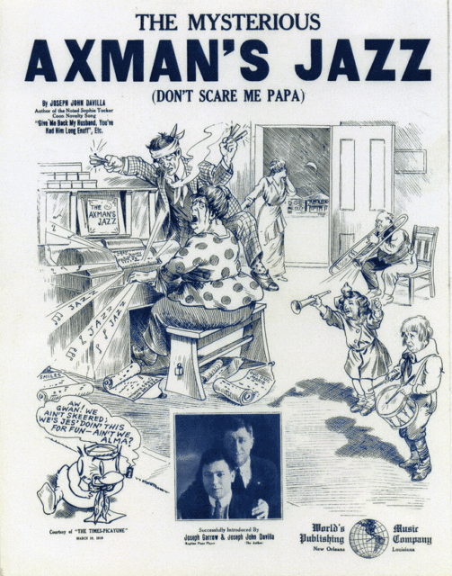 Cover of the 1919 sheet music.Source