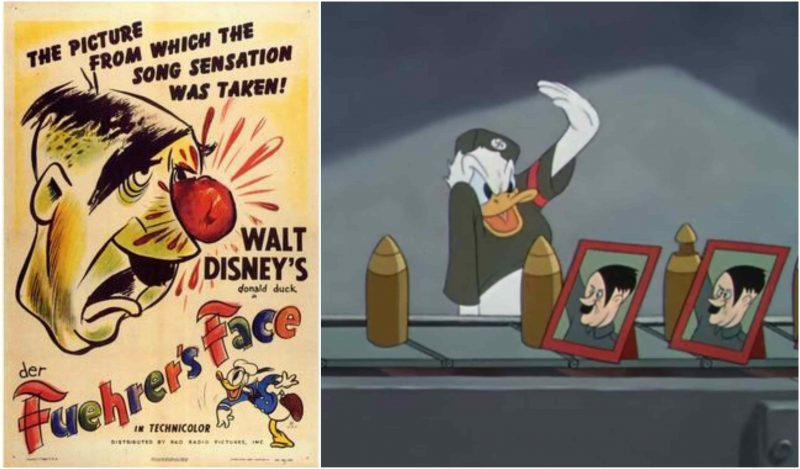 Walt Disney produced propaganda films for the . government during WWII