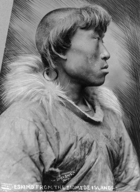 Eskimo from the Diomede Islands.
