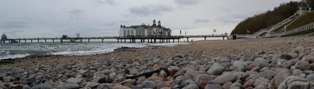 Panoramic photo of Sellin Pier Source