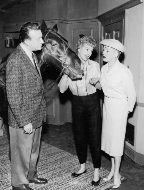 Publicity photo for The Lucille Ball-Desi Arnaz Show. Source