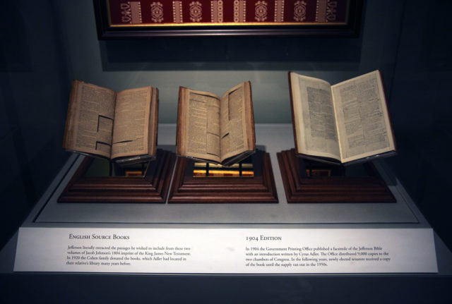 Source Bibles and 1904 Jefferson Bible