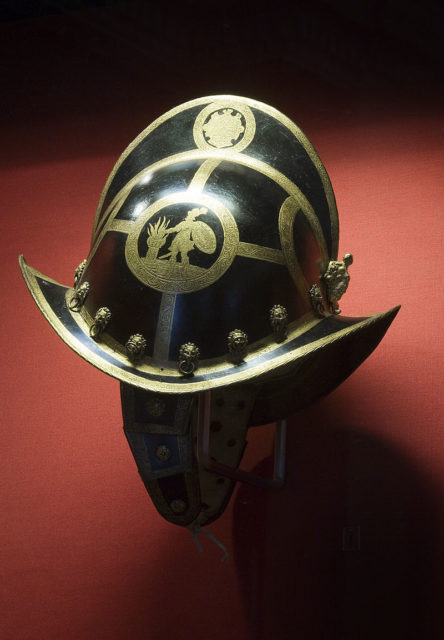 Spanish Conqueror helmet. Source