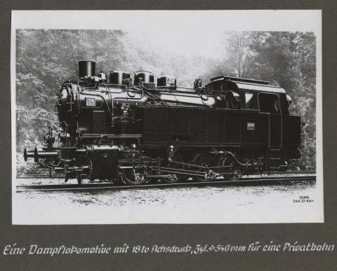 Steam locomotive for a private railway