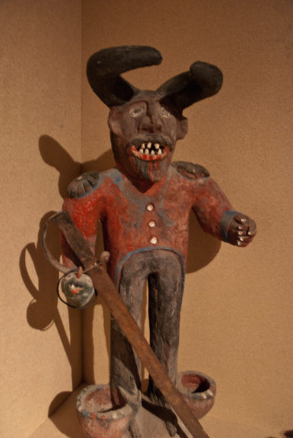 A devilish creature at the Voodoo art exhibit - Berlin 2010