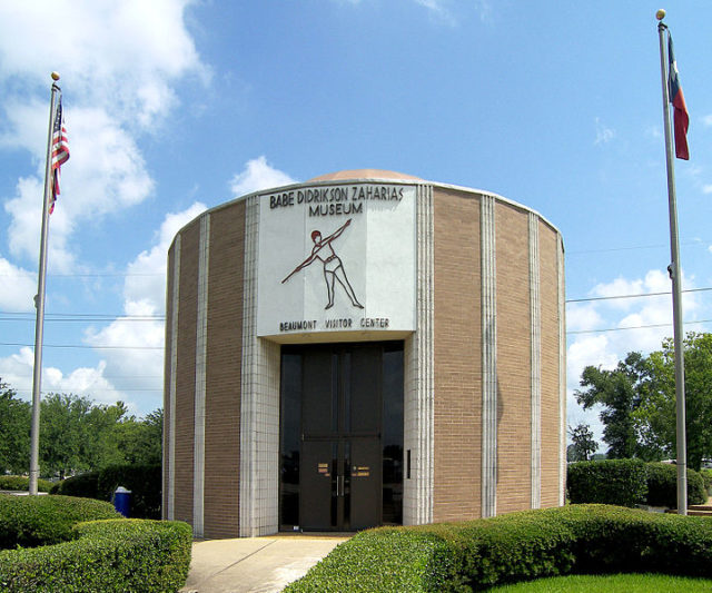 Zaharias museum in Beaumont