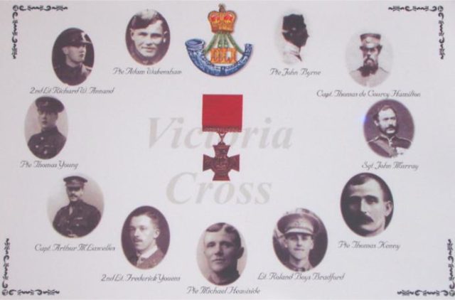 A list of the Durham Light Infantry's VC holders. Source