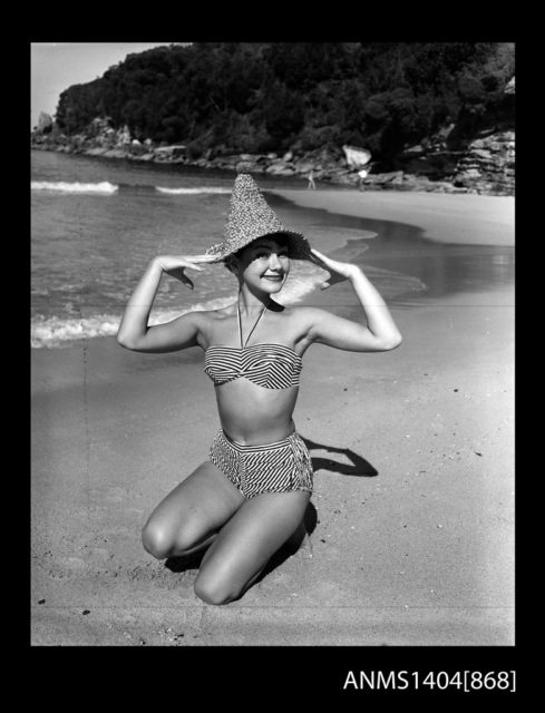 Swimwear Model.Source:Australian National Maritime Museum’s Gervais Purcell collection.