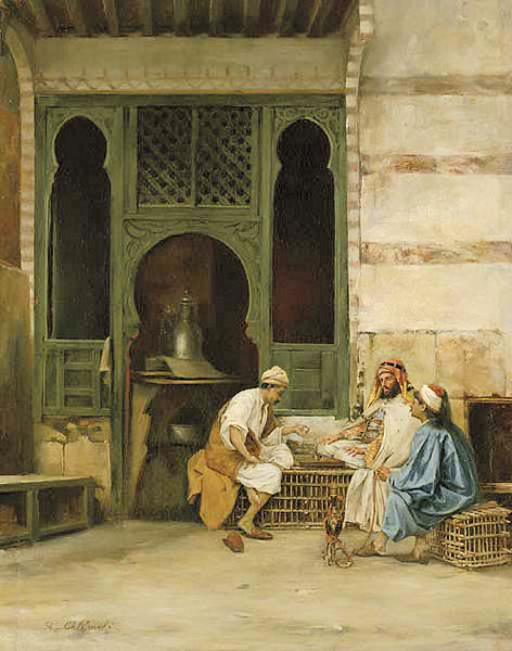 Chess Players, Cairo, by Stanisław Chlebowski (1835–1884) Source: Wikipedia/Public Domain