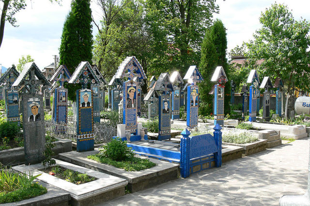 For more than 50 years, Ion Patras created hundreds of crosses and tombstones. Source