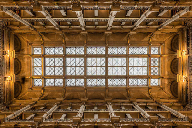 George Peabody Library Ceiling. Source