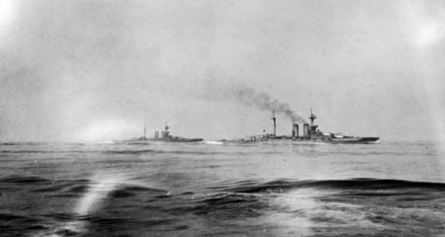 HMS Warspite and Malaya