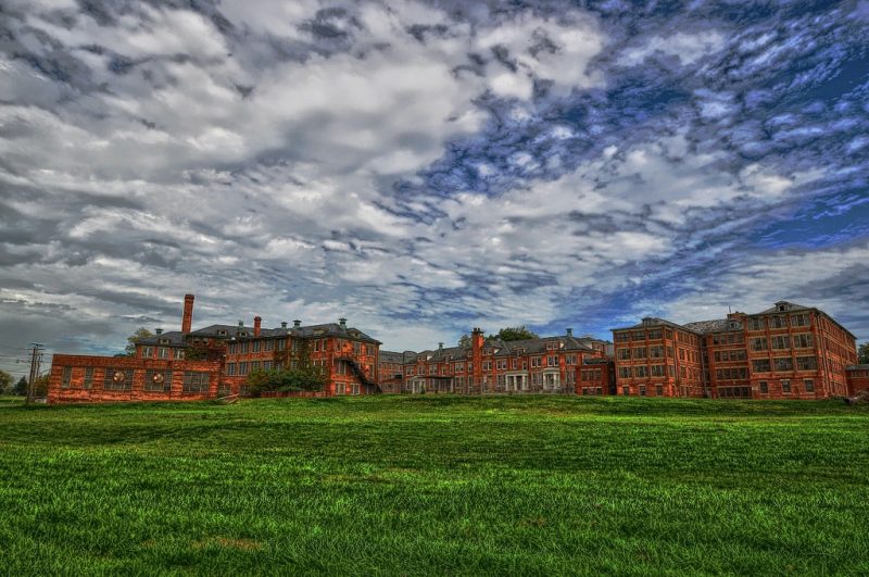 The eerie atmosphere of the Crownsville Hospital Center closed and
