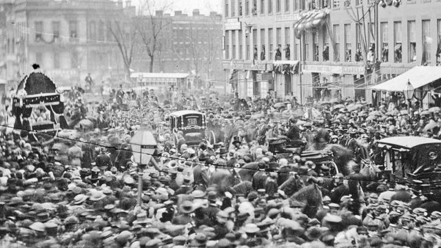 Lincoln's funeral, Buffalo, New York, April 27, 1865: 7 a.m. Source