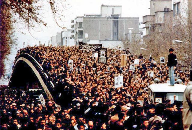 Ruhollah Khomeini Funeral