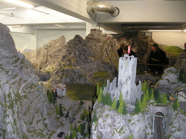 Part of Miniatur Wunderland. Switzerland. By Leif Jørgensen/CC BY-SA 3.0.