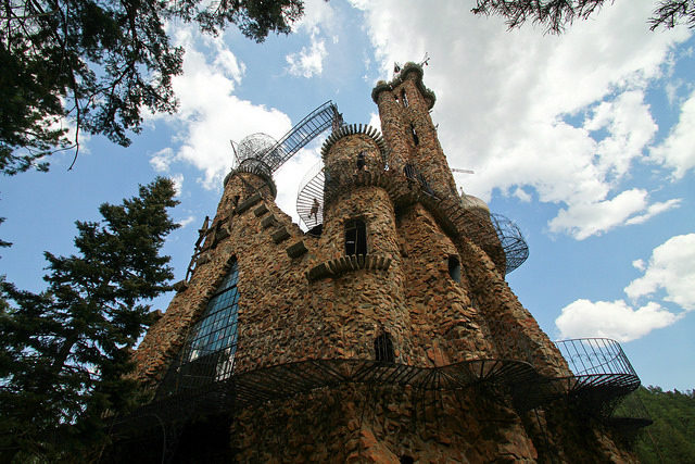 The Bishop castle in Colorado. Source