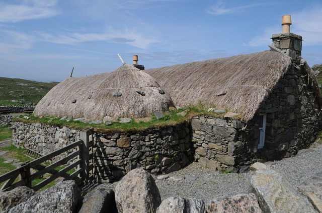 The Gearrannan Blackhouses museum building. Source