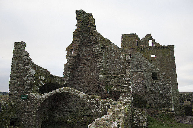 The Keep of Dunnottar castle. Source