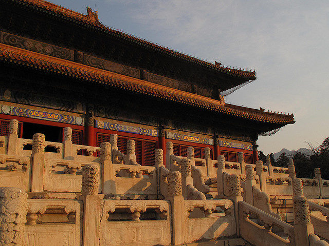 The Ming Tombs hold a place in Chinese history, being the place where 13 emperors od the Ming Dynasty were buried, together with their wives and concubines. Source