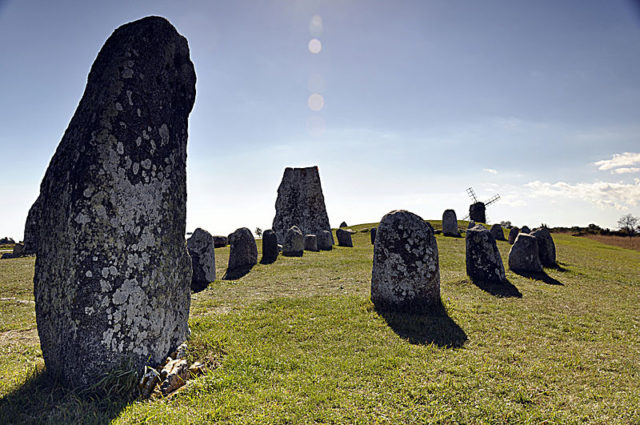 The ancient grave field of Gettlinge. Source