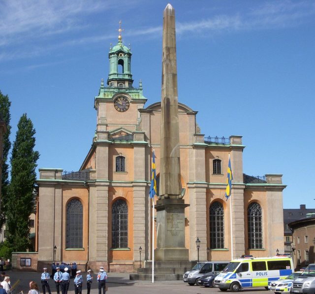 The church tower. Source