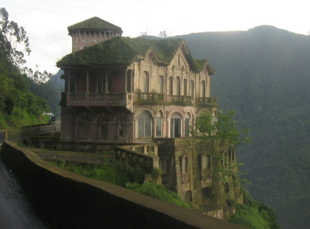 The hotel closed down in the early 90s, thought to be linked to contaminated river water. Source