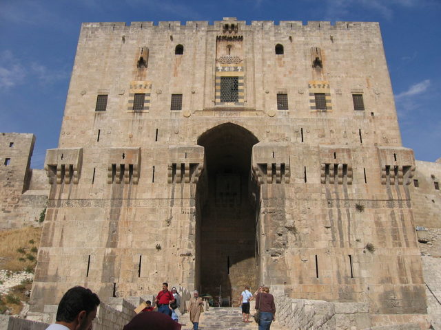 The inner gate of the citade. Source