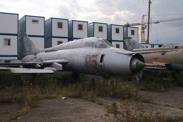 Those cranes meant redevelopment, so most of these planes are gone by now.