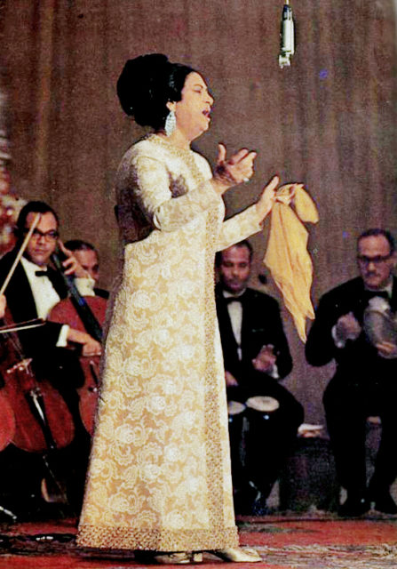 Umm Kulthum. Wikipedia/Public Domain