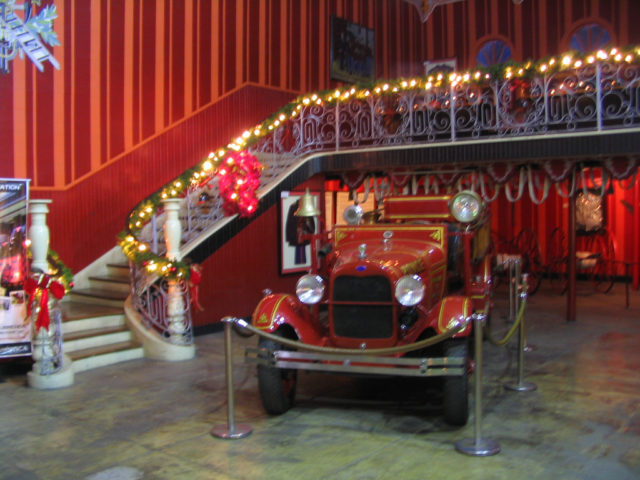 Various artifacts used by the 1882 fire brigade are on display at the current museum. Source