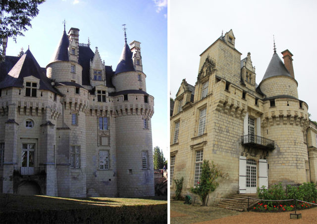 View of the Château's towers