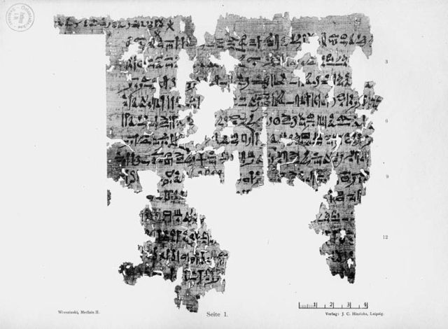  papyri Source:Wikipedia/public domain