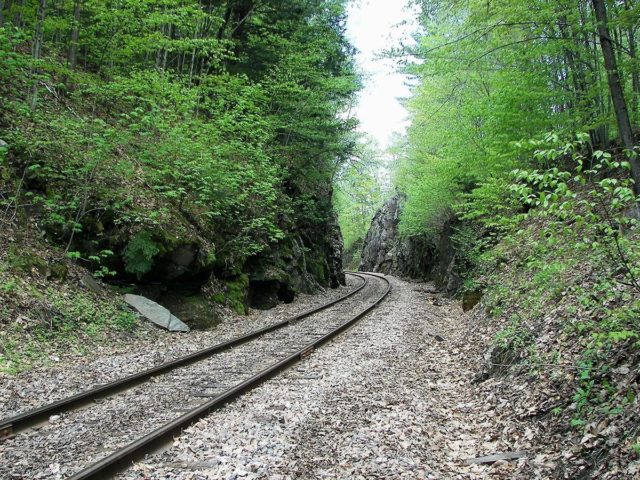 The Ruthland and Burlington railroad. Photo Credit