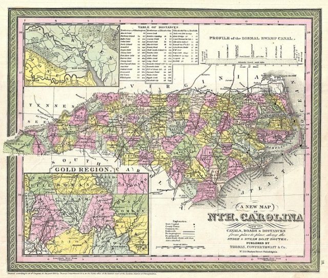 709px-1850_mitchell_map_of_north_carolina_showing_gold_regions_-_geographicus_-_northcarolina-mitchell-1850