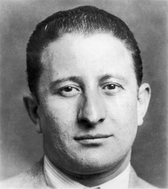 Mugshot of Carlo Gambino