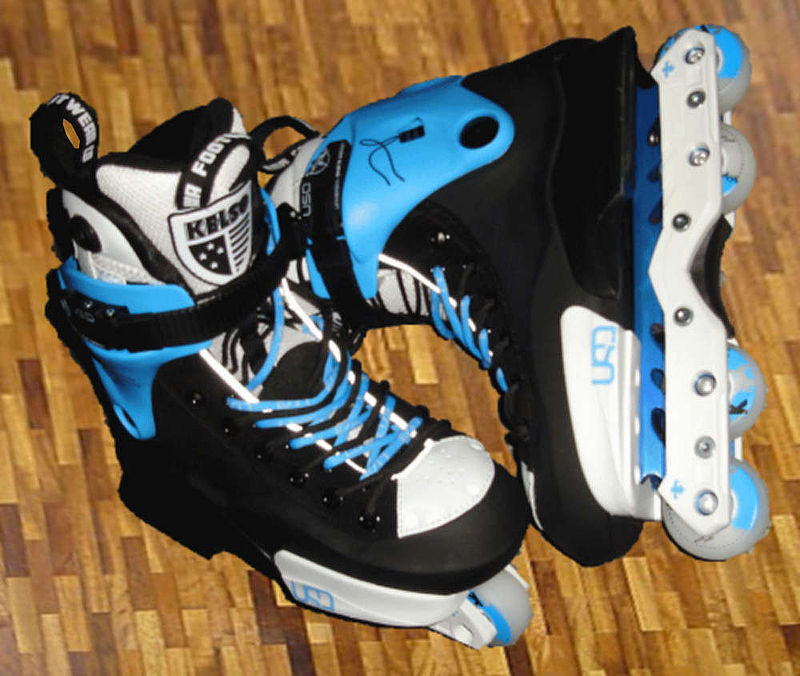 The first rollerskates were invented in 1760 by a man called John