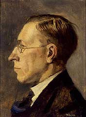 An oil painting of Sir Frederick Banting in 1925 by Tibor Polya, now in the possession of the National Portrait Gallery of Canada. Wikipedia/Public Domain