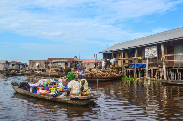 Anyone, from young children, women and groups of individuals are moving around with grace in their boats. Photo Credit